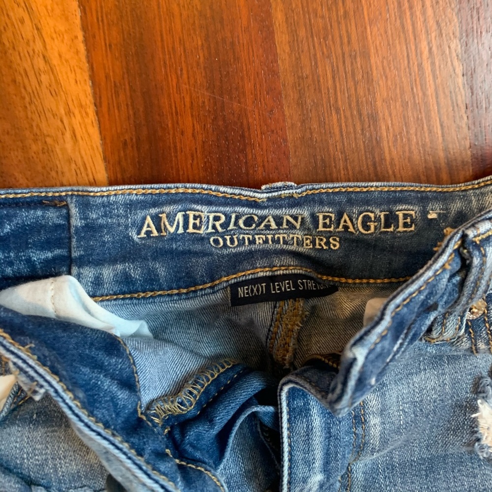 AMERICAN EAGLE denim ripped skirt - Picture 3 of 5